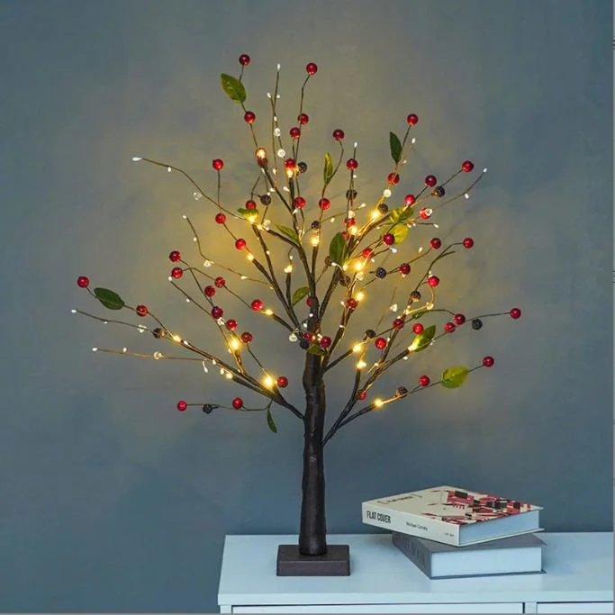 Tree Lights LED Thanksgiving Layout Landscape Modeling Luminous Tree Christmas Party Interior Scene Home Decoration Lights