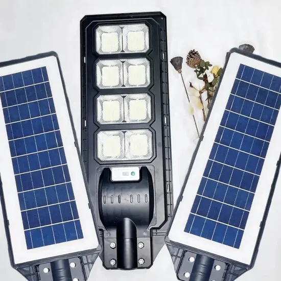 Nova lâmpada de rua solar integrada à prova d'água com sensor de movimento ao ar livre jardim parede LED lâmpada de rua solar