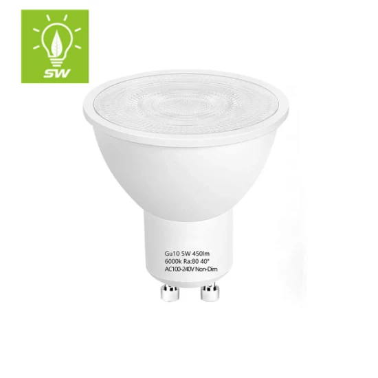 Refletor LED interno IC/RC GU10 3W 5W 7W Downlight Cool Warm Spot Light Day Light 2700K 4000K 6500K Novo ERP LED COB SMD Spot Recessed Light Bulb