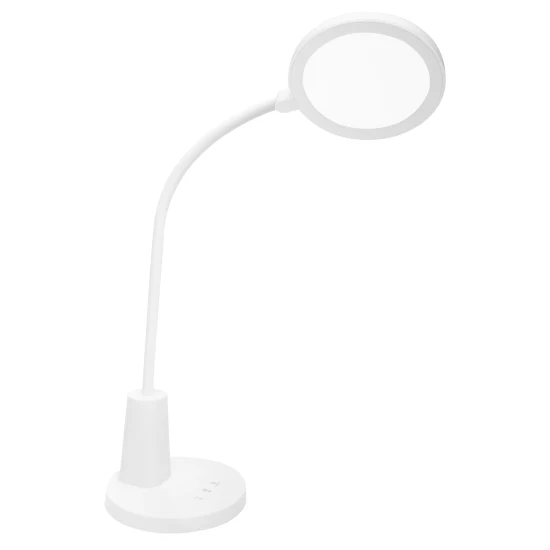 Candeeiro de mesa para mesa LED de estudo com porta de carregamento USB